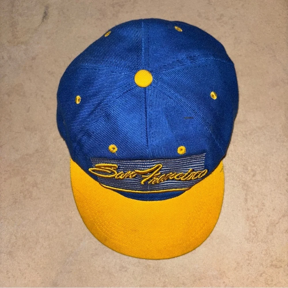 Vintage San Francisco Embroidered Two-Tone Baseball Cap